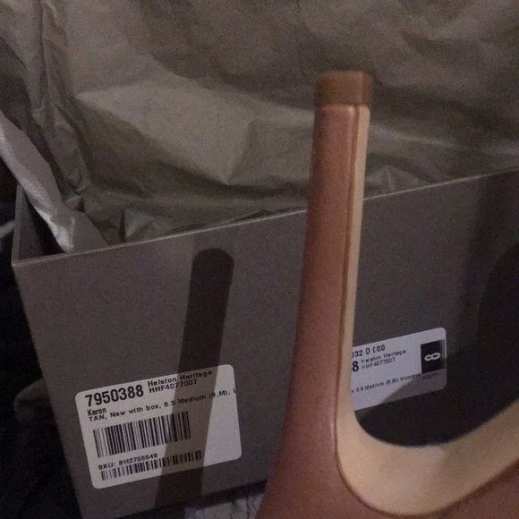 (8-1/2) Halston Heritage Shooties “Karen” in Camel - Picture 4 of 10